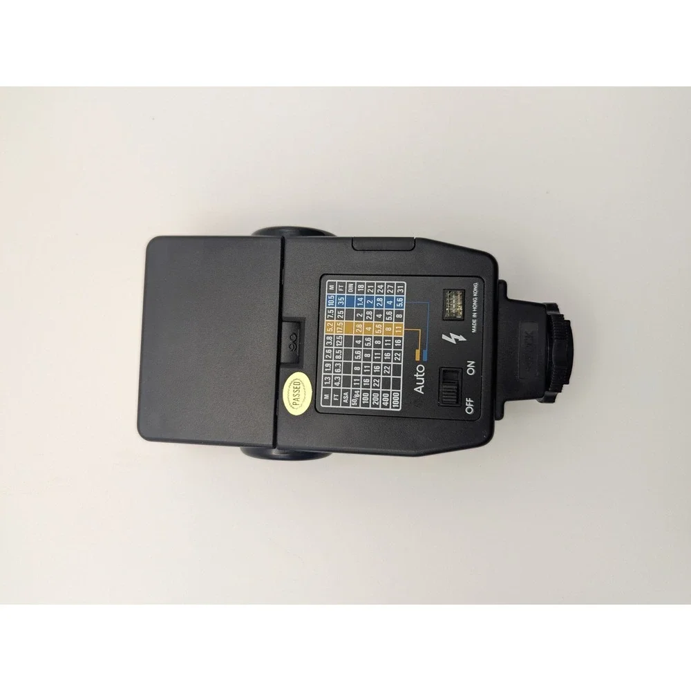 Quantaray QB 350A Electronic Bounce Flash for Photography Tested Works W/ Box‎